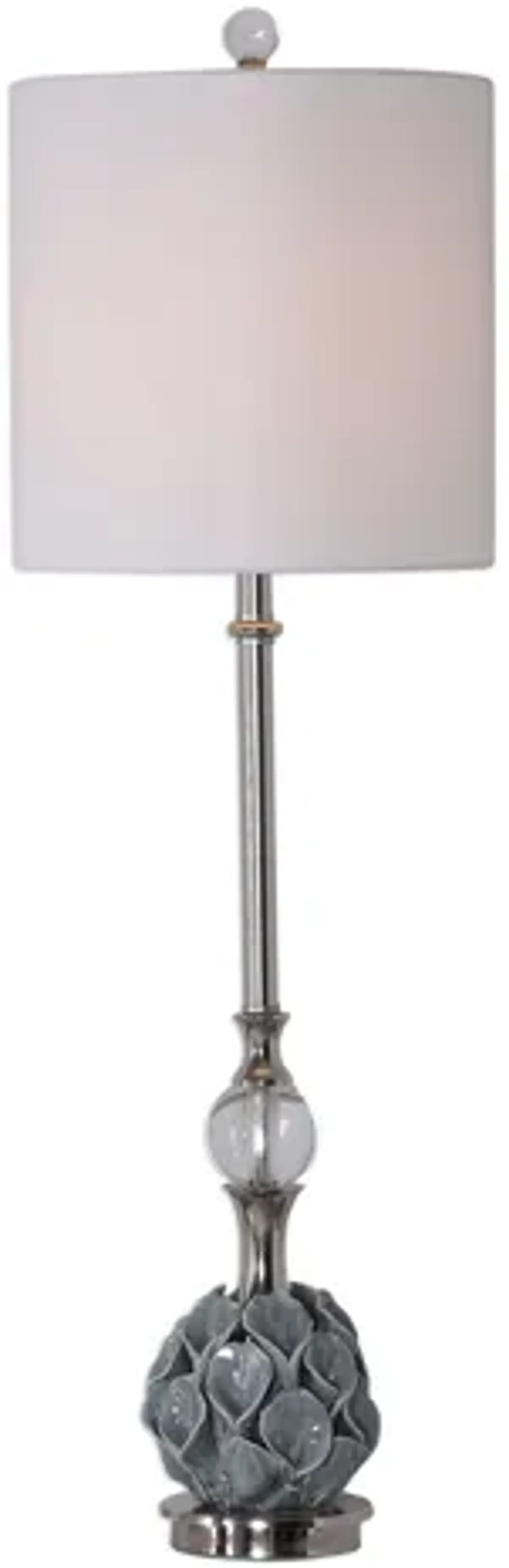 Elody Blue Gray Buffet Lamp