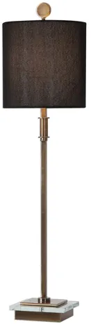 Volante Antique Brass Table Lamp