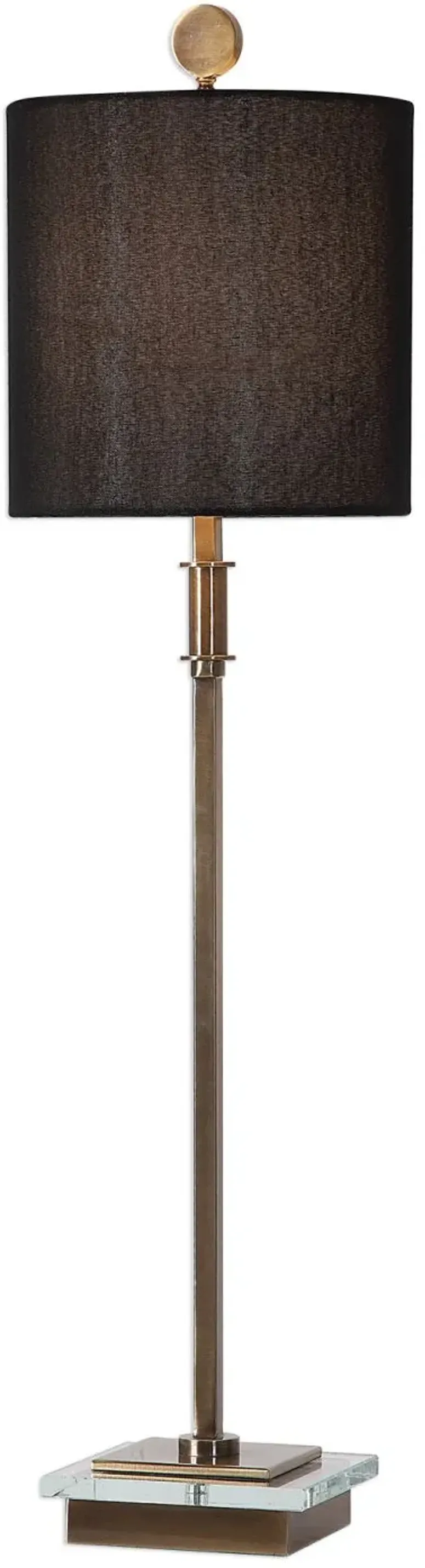 Volante Antique Brass Table Lamp