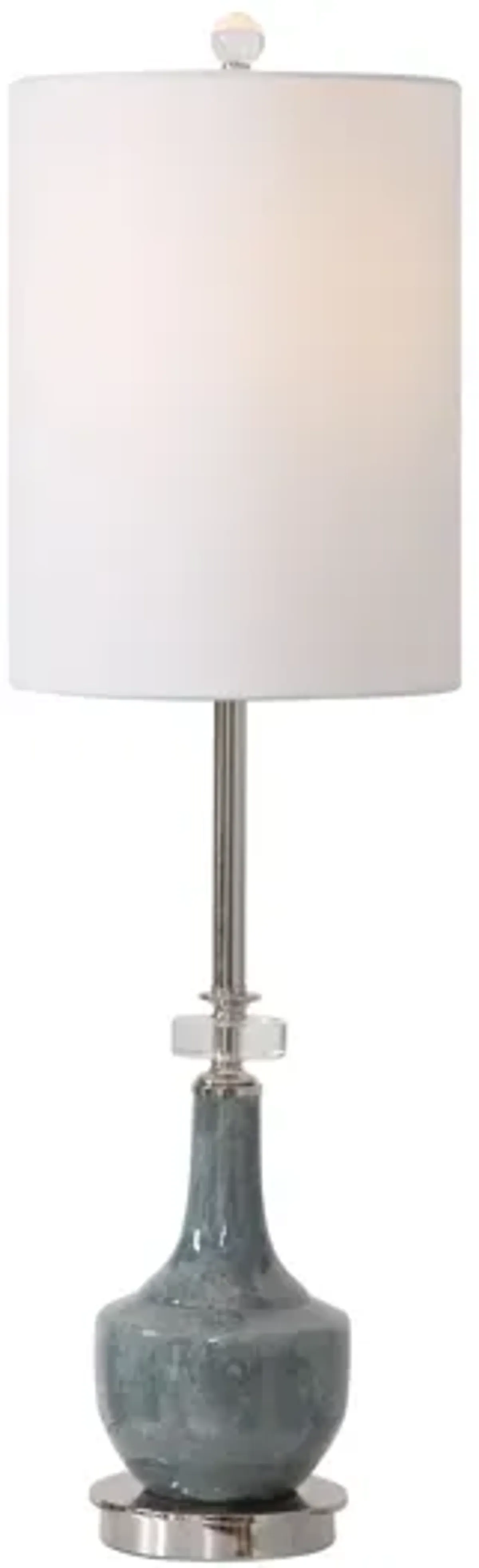 Piers Mottled Blue Buffet Lamp