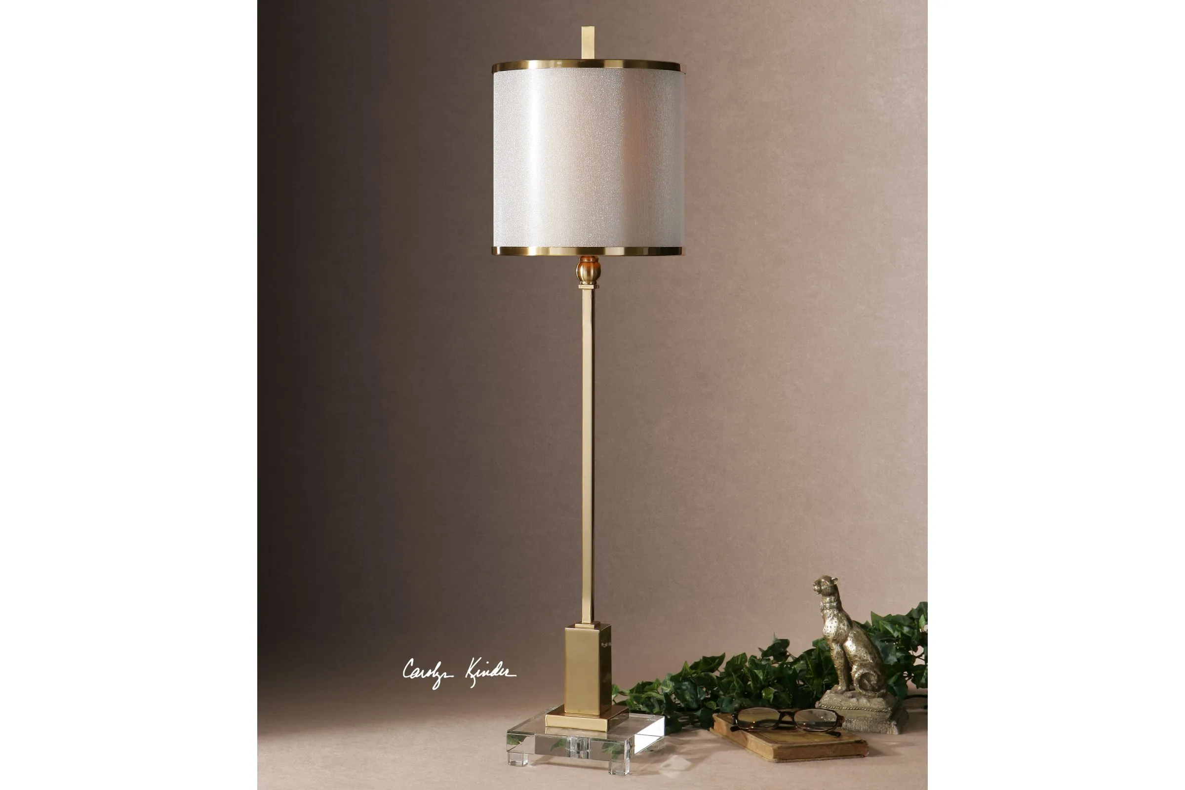 Villena Brass Buffet Lamp