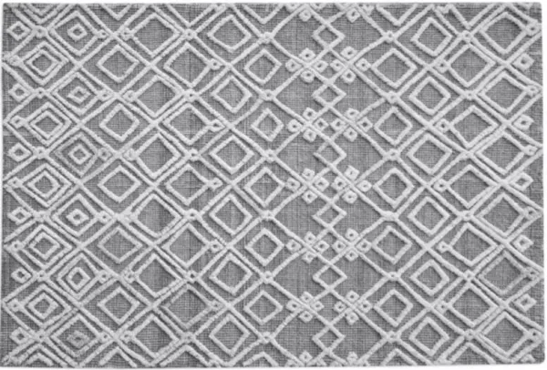 Sieano Gray-Ivory 8 X 10 Rug