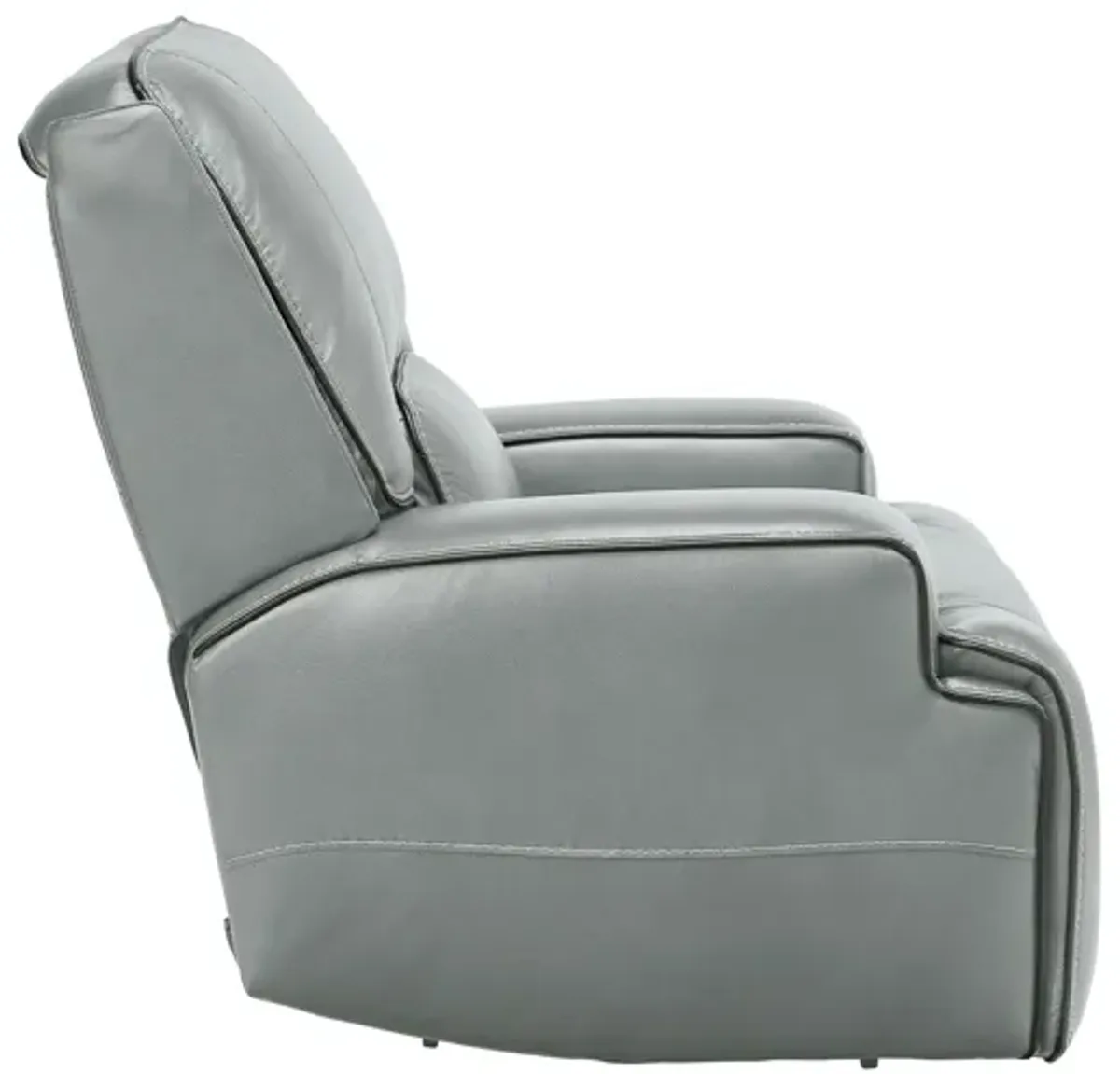 Lotus Leather Dual Power Recliner