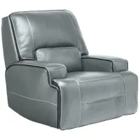 Lotus Leather Dual Power Recliner