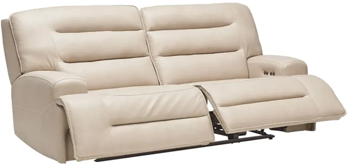 Porter Leather Dual Power Reclining Sofa