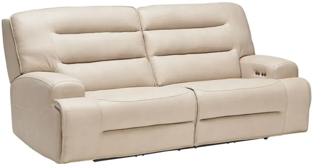 Porter Leather Dual Power Reclining Sofa