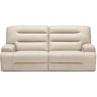Porter Leather Dual Power Reclining Sofa