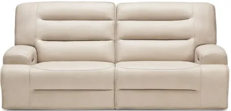 Porter Leather Dual Power Reclining Sofa