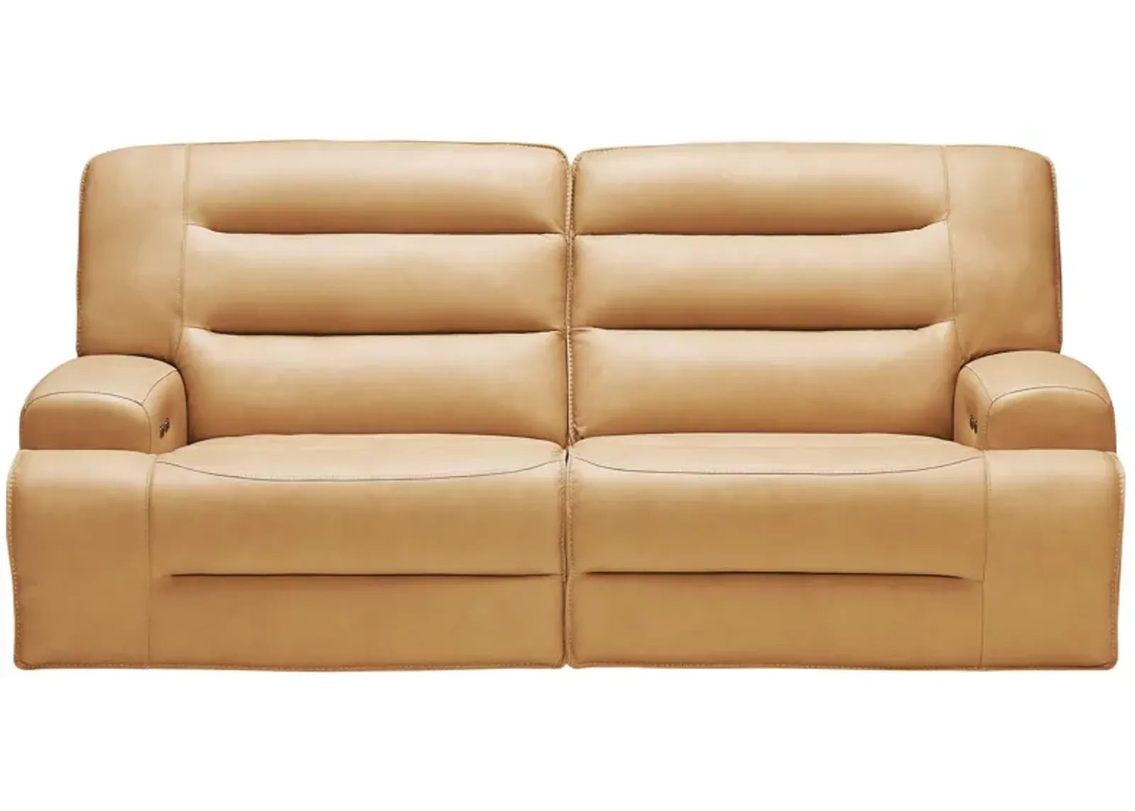 Patton Leather Dual Power Reclining Sofa