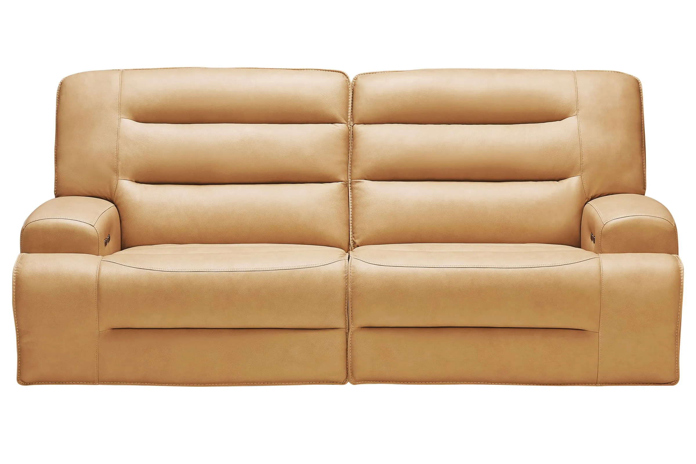 Patton Leather Dual Power Reclining Sofa