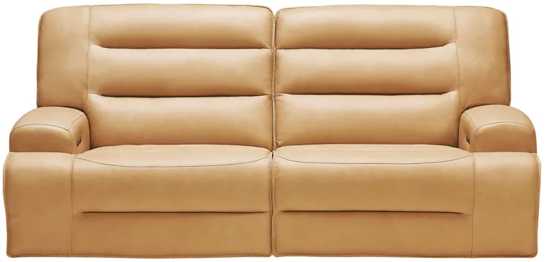 Patton Leather Dual Power Reclining Sofa