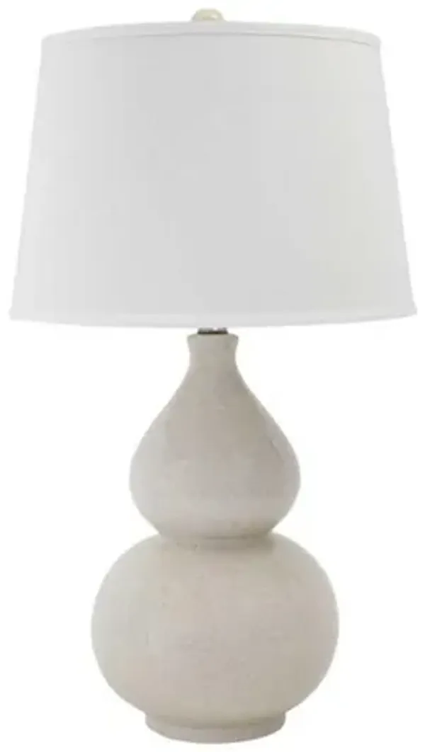 Cream Ceramic Table Lamp