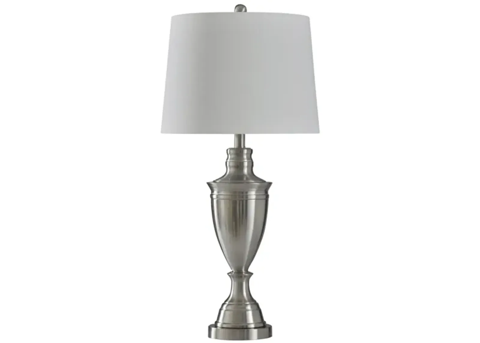 Brushed Steel Table Lamp