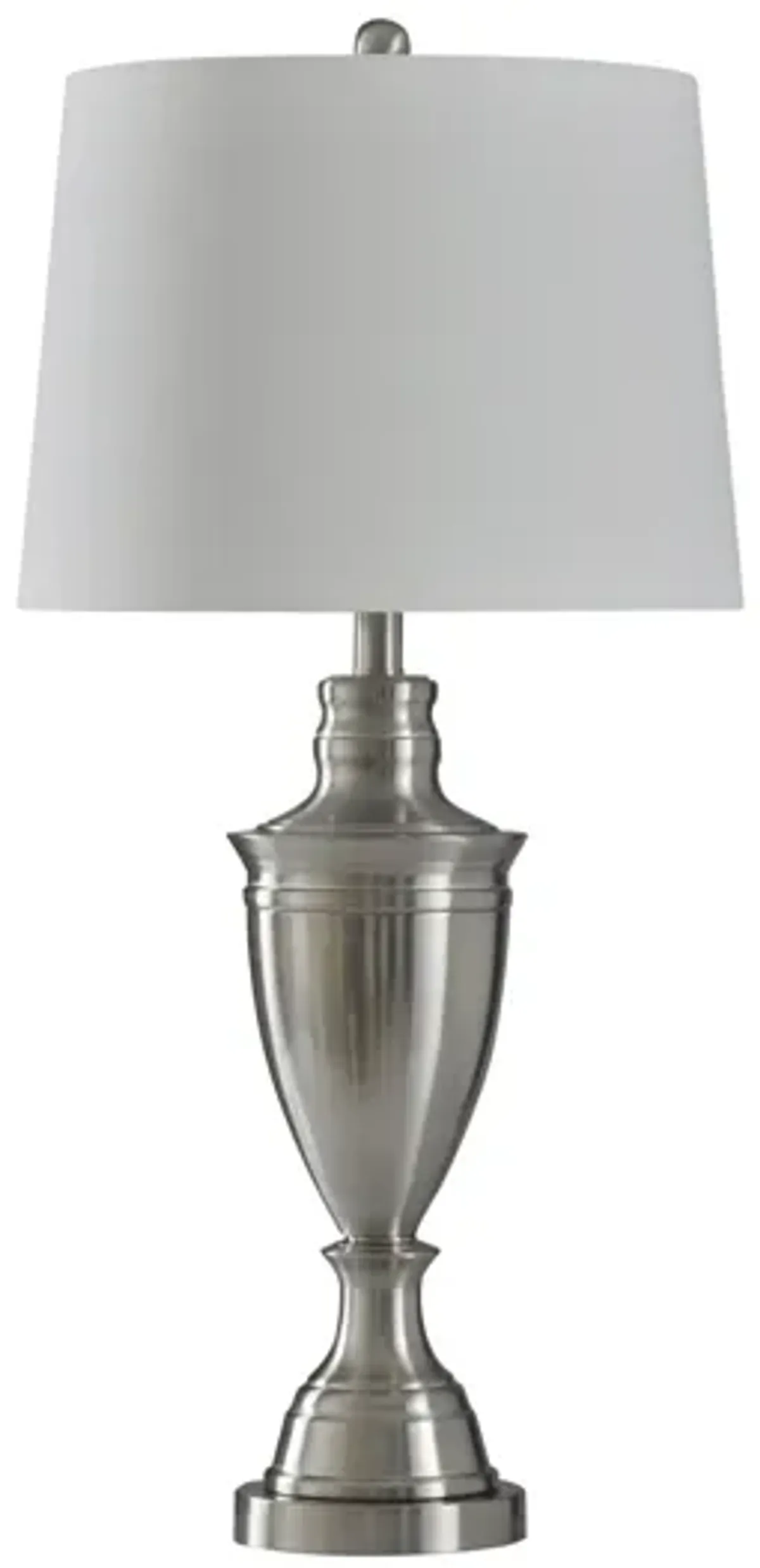 Brushed Steel Table Lamp