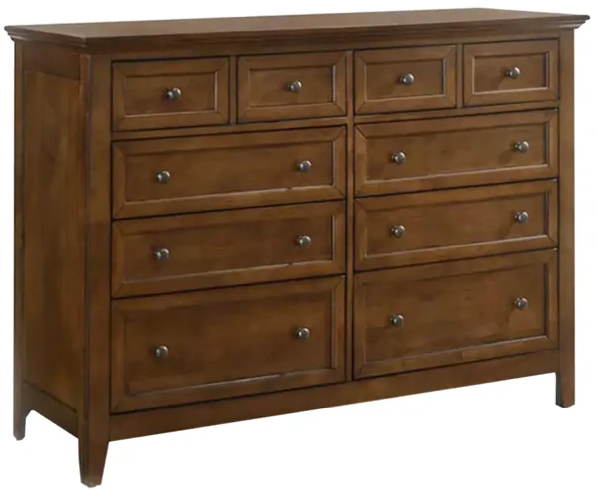 San Mateo Brown Dresser