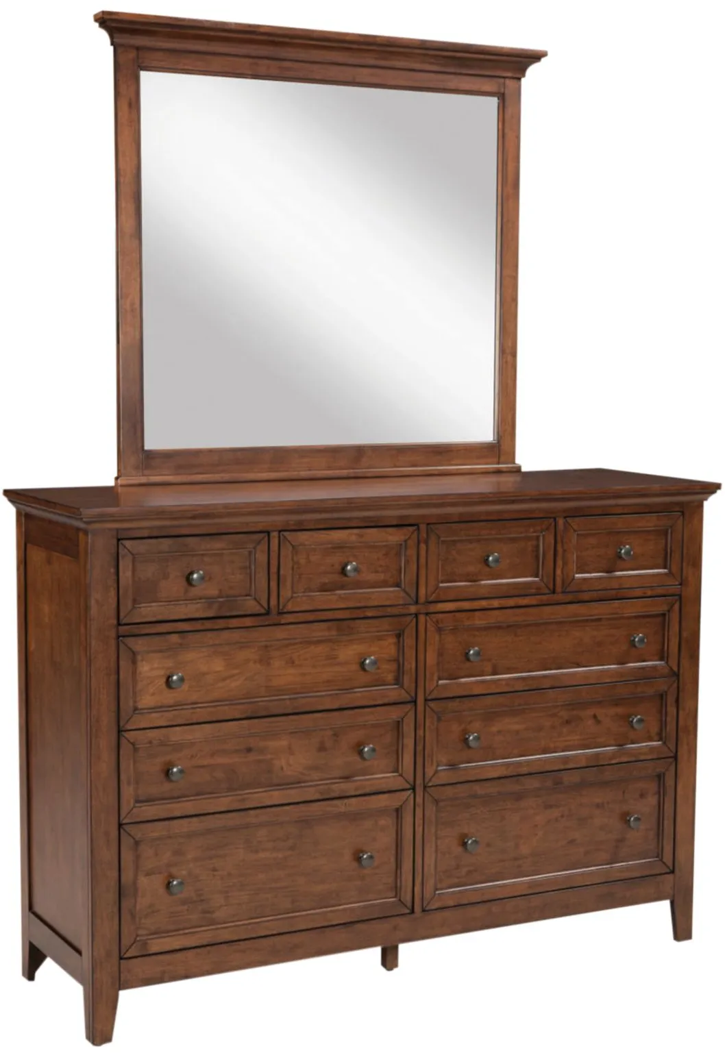 San Mateo 5Piece Solid Wood King Bedroom Set