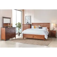 San Mateo 5-Piece Solid Wood Queen Bedroom Set