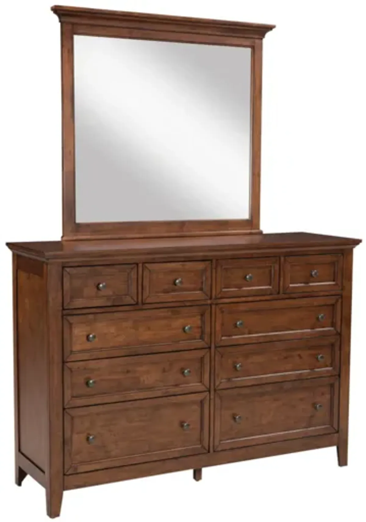 San Mateo 5-Piece Brown Queen Storage Bedroom Set