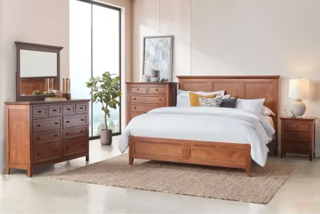 San Mateo Solid Wood King Bed