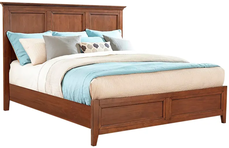 San Mateo Solid Wood King Bed