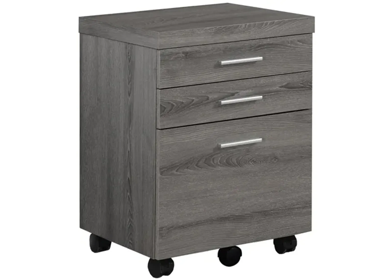 Baylis 3 Drawer Taupe Filing Cabinet