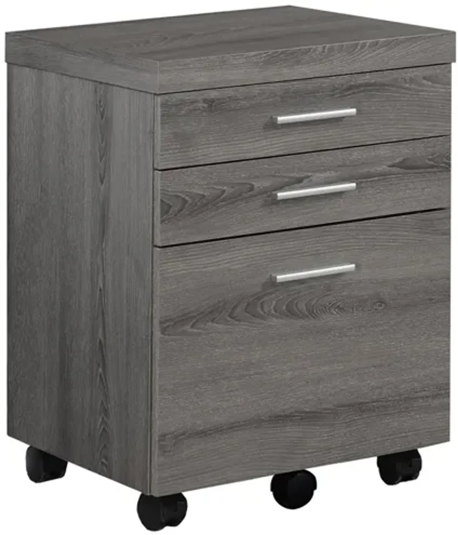 Baylis 3 Drawer Taupe Filing Cabinet