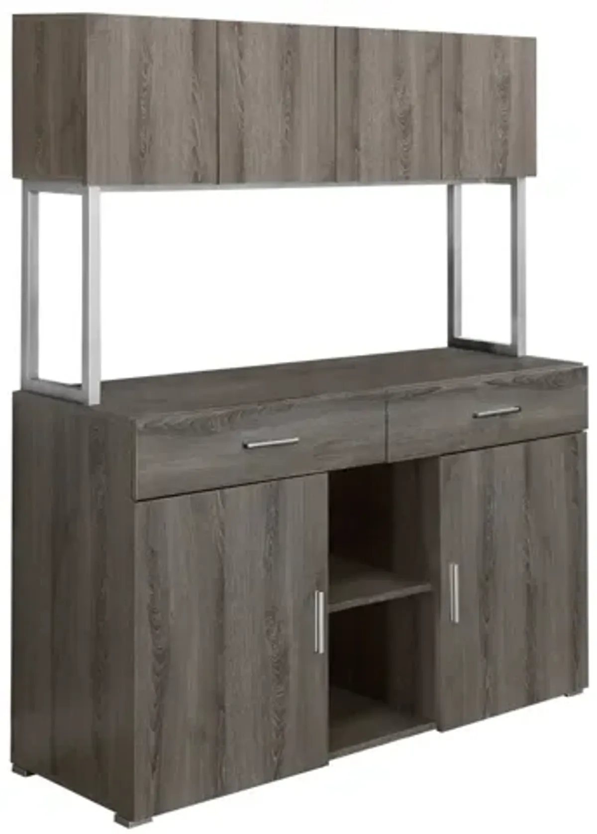 Office Cabinet - 48"L / Dark Taupe Storage Credenza