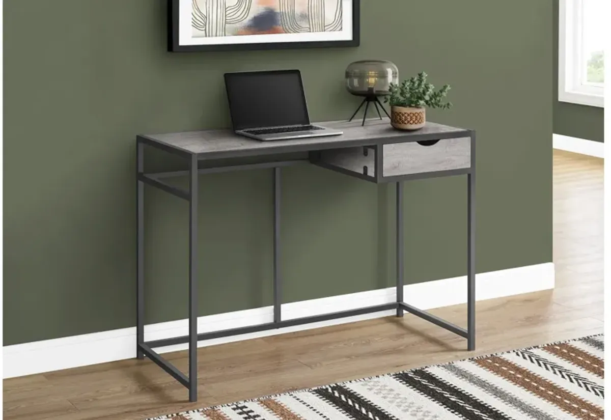 Kalsh 42" Grey Computer Desk