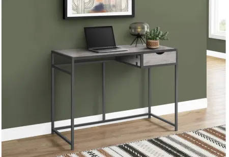 Kalsh 42" Grey Computer Desk