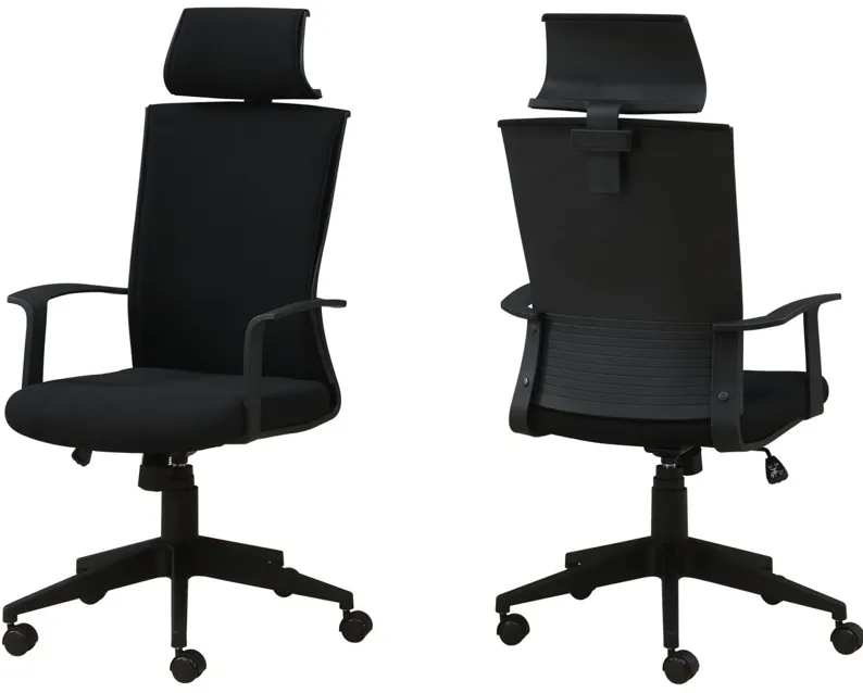 Oxley Black Office Chair