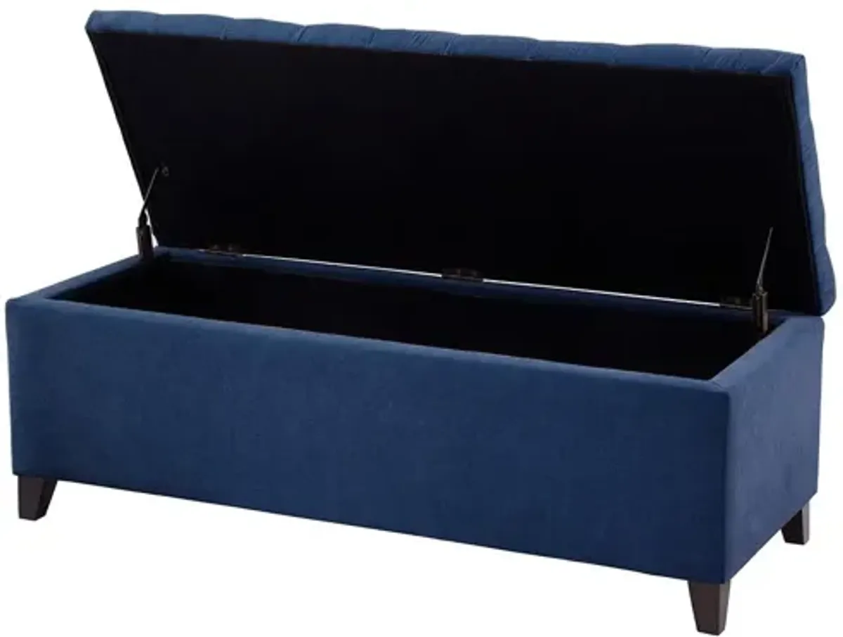 Shelly Tufted Top Storage Bench