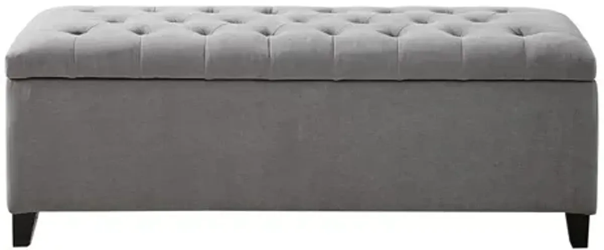 Shandra Tufted Top Storage Bench