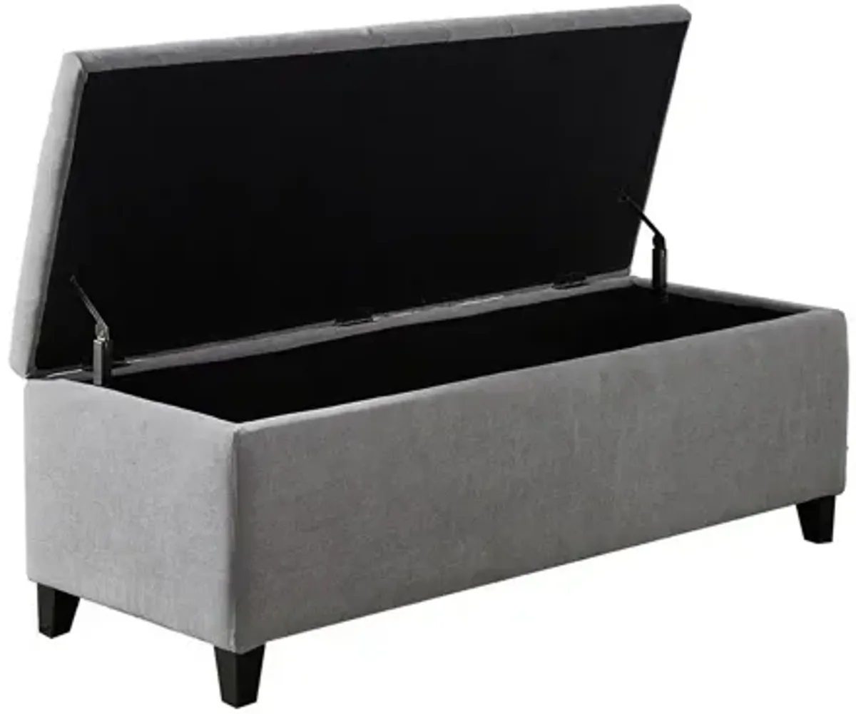 Shandra Tufted Top Storage Bench