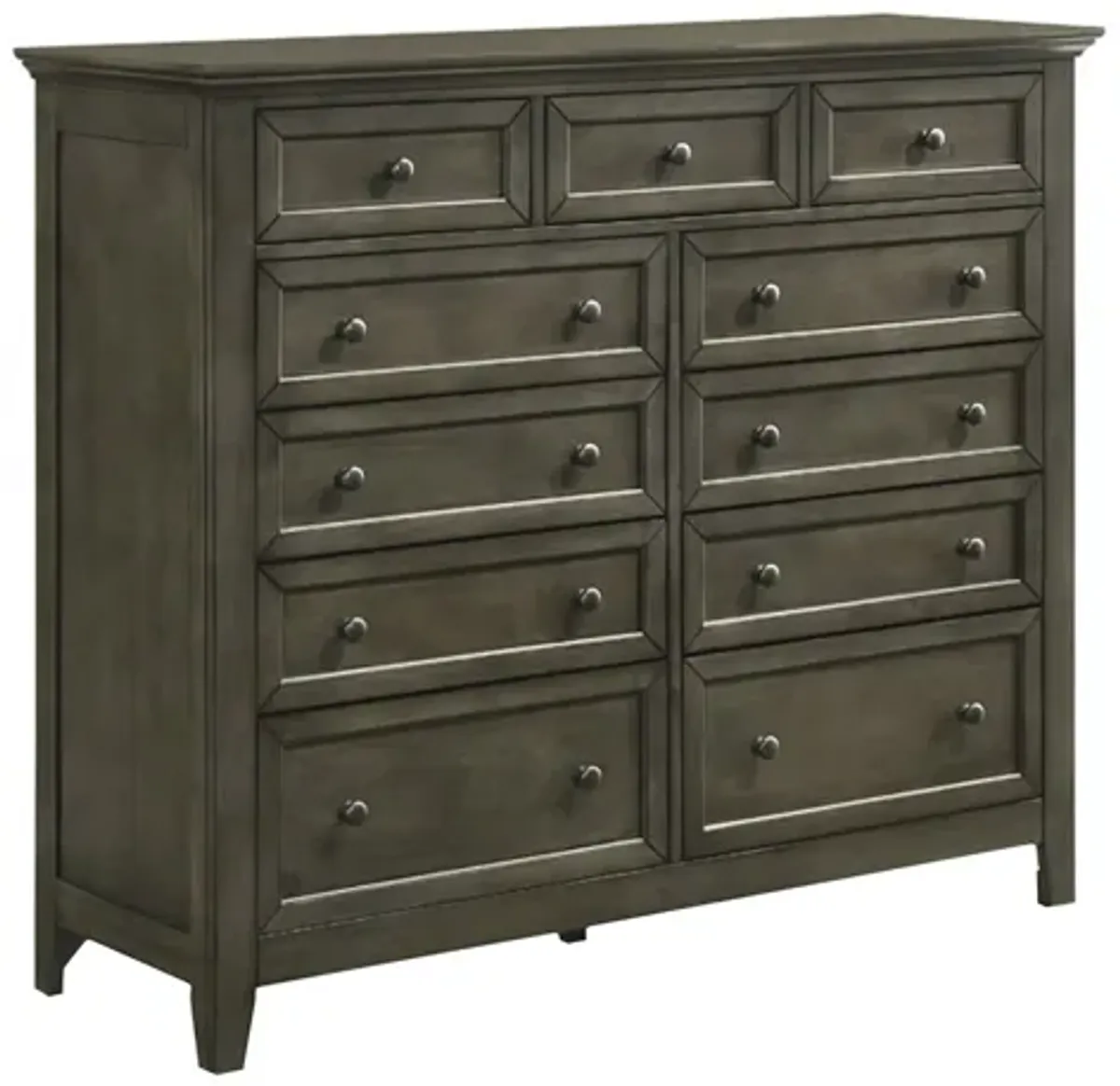 San Mateo Grey Gentlemen's Chest