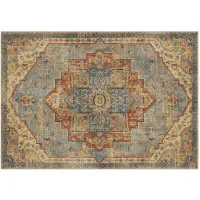 King Fisher Pale Blue 5x8 Area Rug