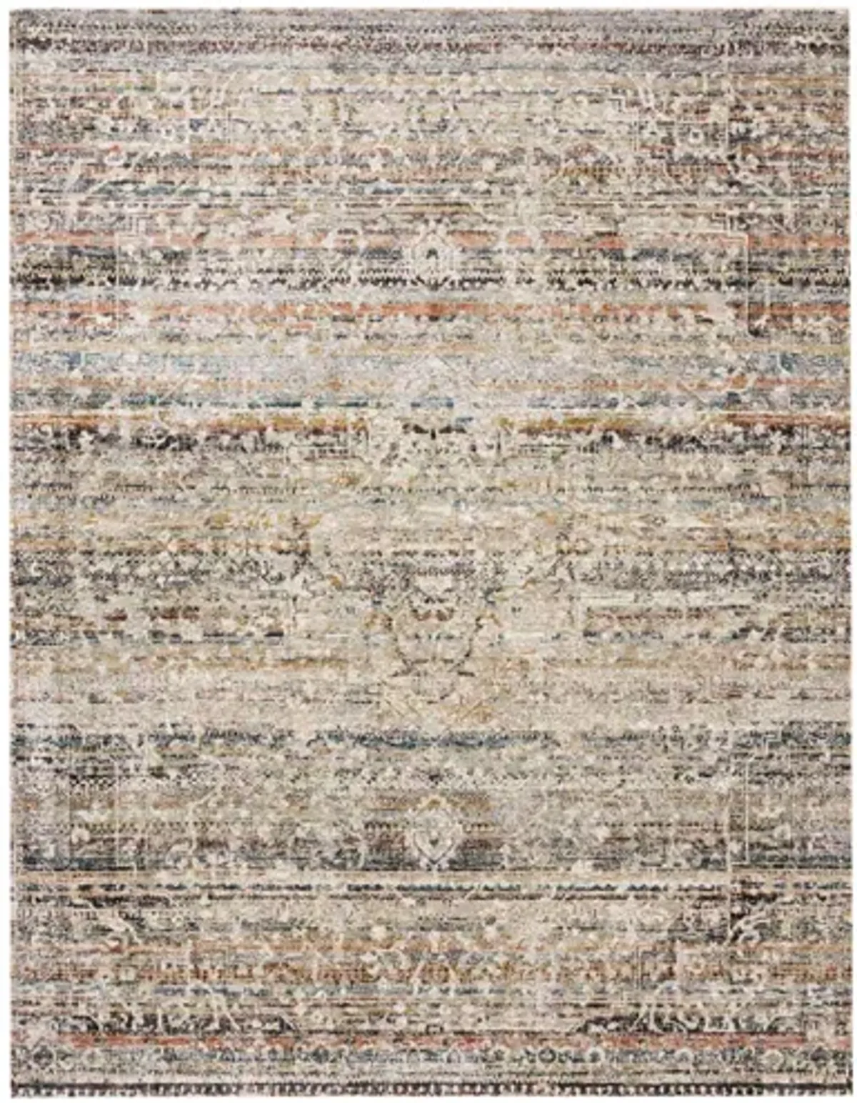 Multi-Colored Fringe 5x8 Area Rug by Loloi