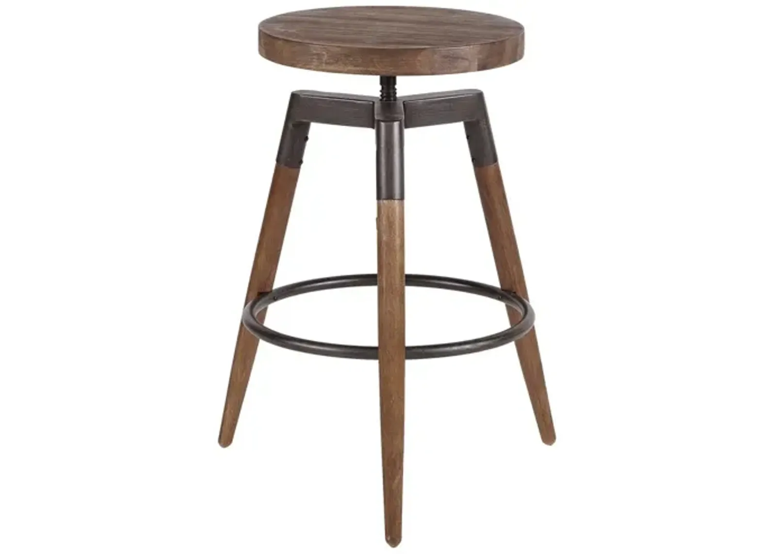 Frank Backless Adjustable Height Stool