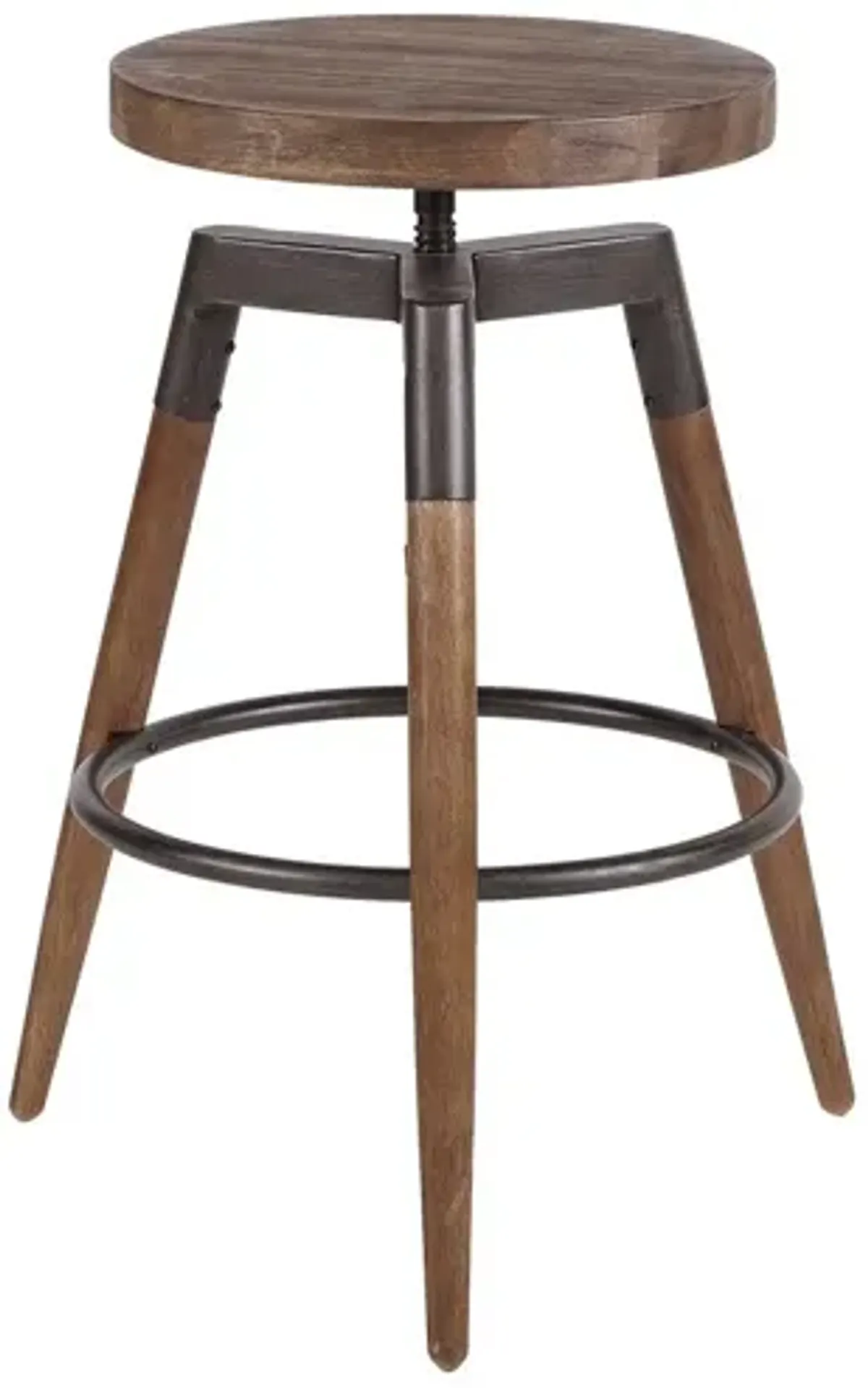 Frank Backless Adjustable Height Stool