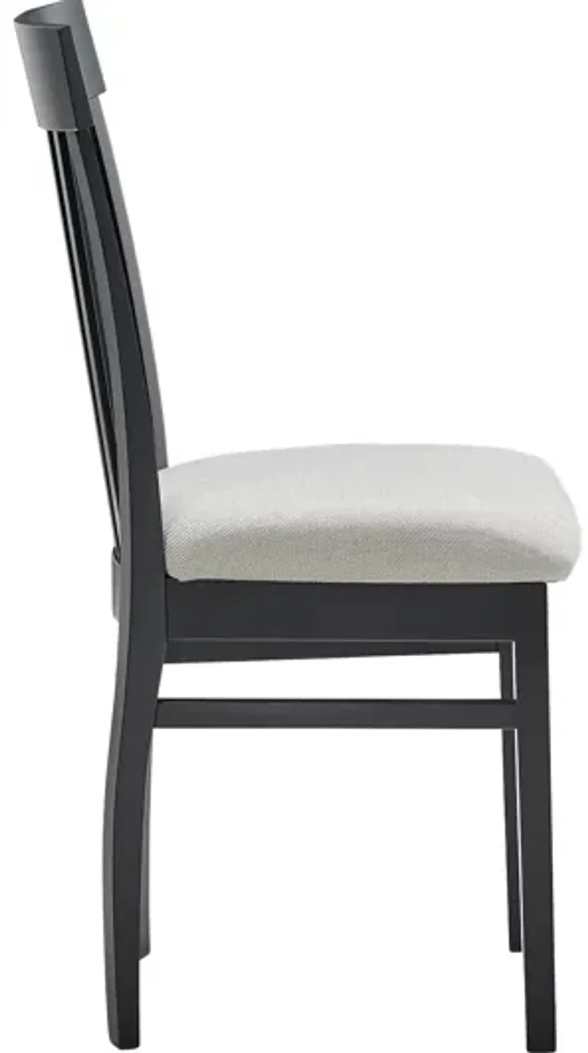 Anni Upholstered Dining Chair in Onyx Finish by Gascho