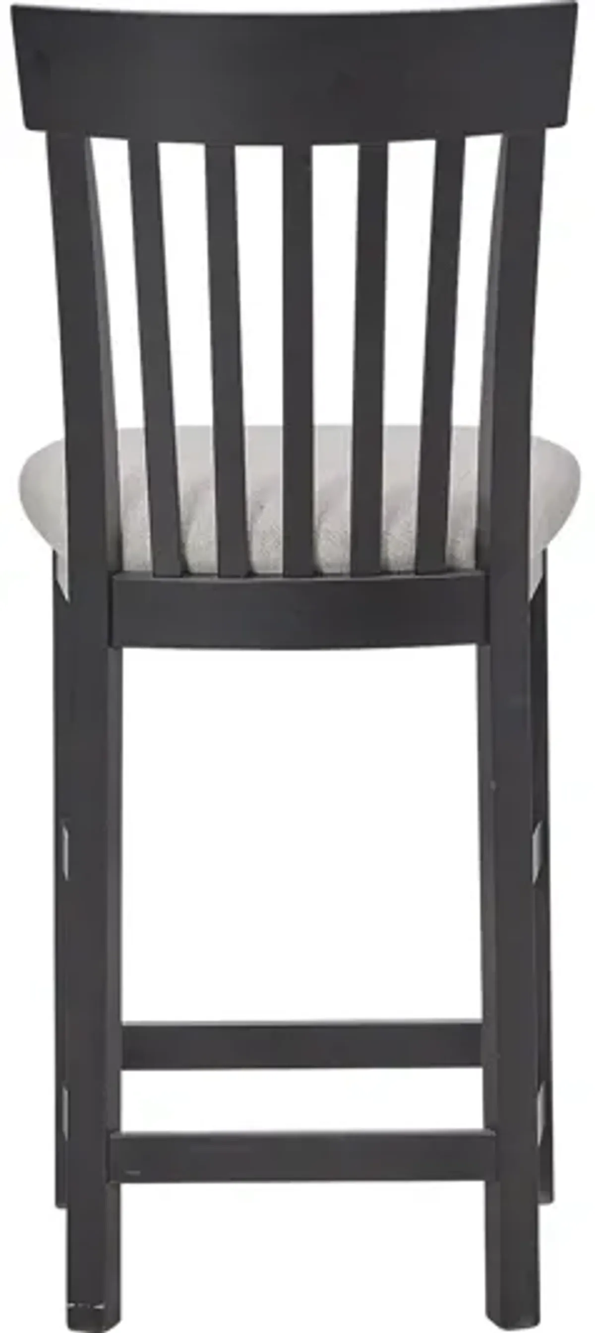 Anni Upholstered Counter Stool in Onyx Finish by Gascho