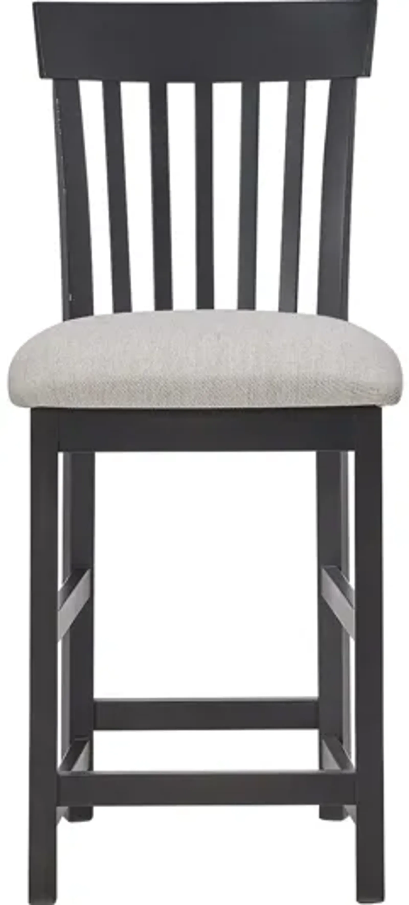 Anni Upholstered Counter Stool in Onyx Finish by Gascho