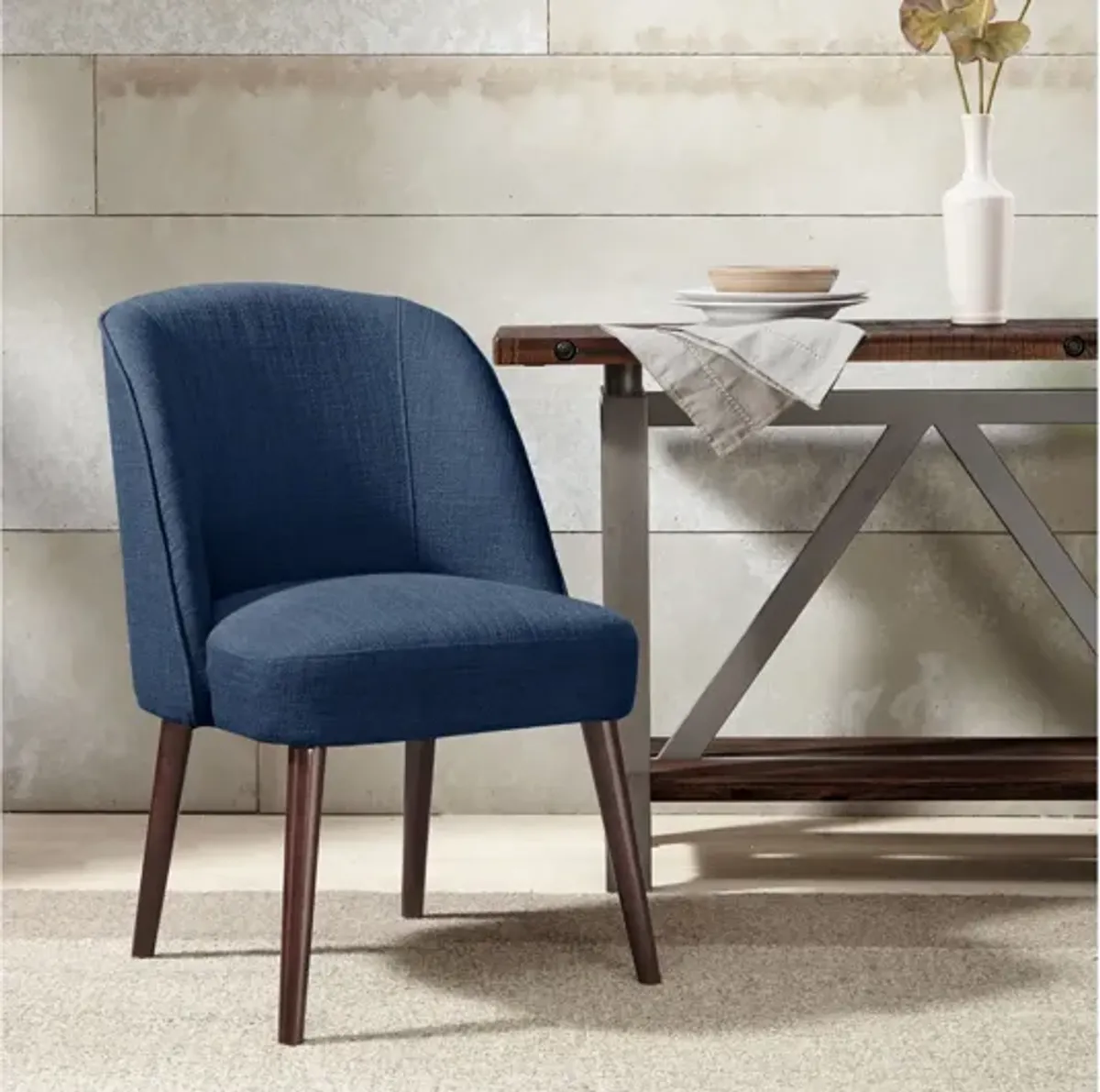 Sara Dining Chair, Blue