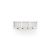 Seaside Storage Shelf Distressed White
