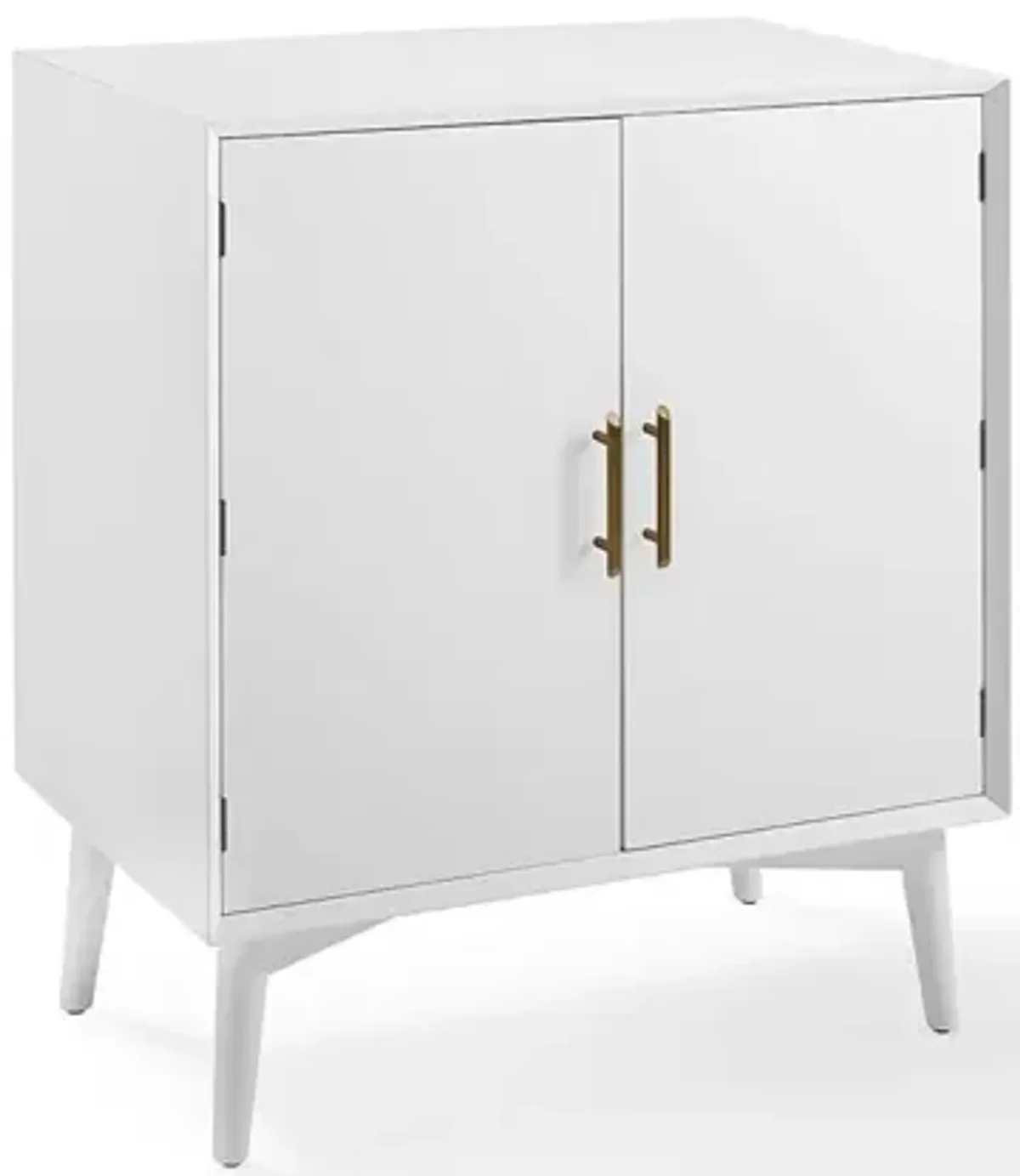 Landon Bar Cabinet White