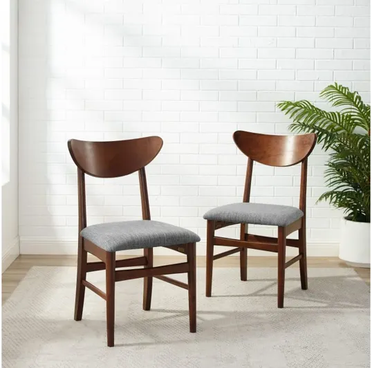 Landon Mahogany Dining Chair, Set of 2