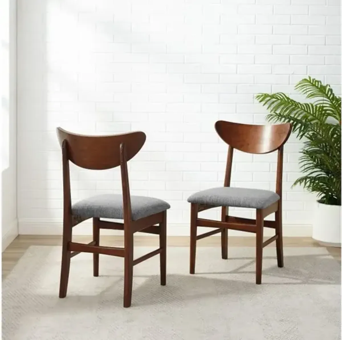 Landon Mahogany Dining Chair, Set of 2