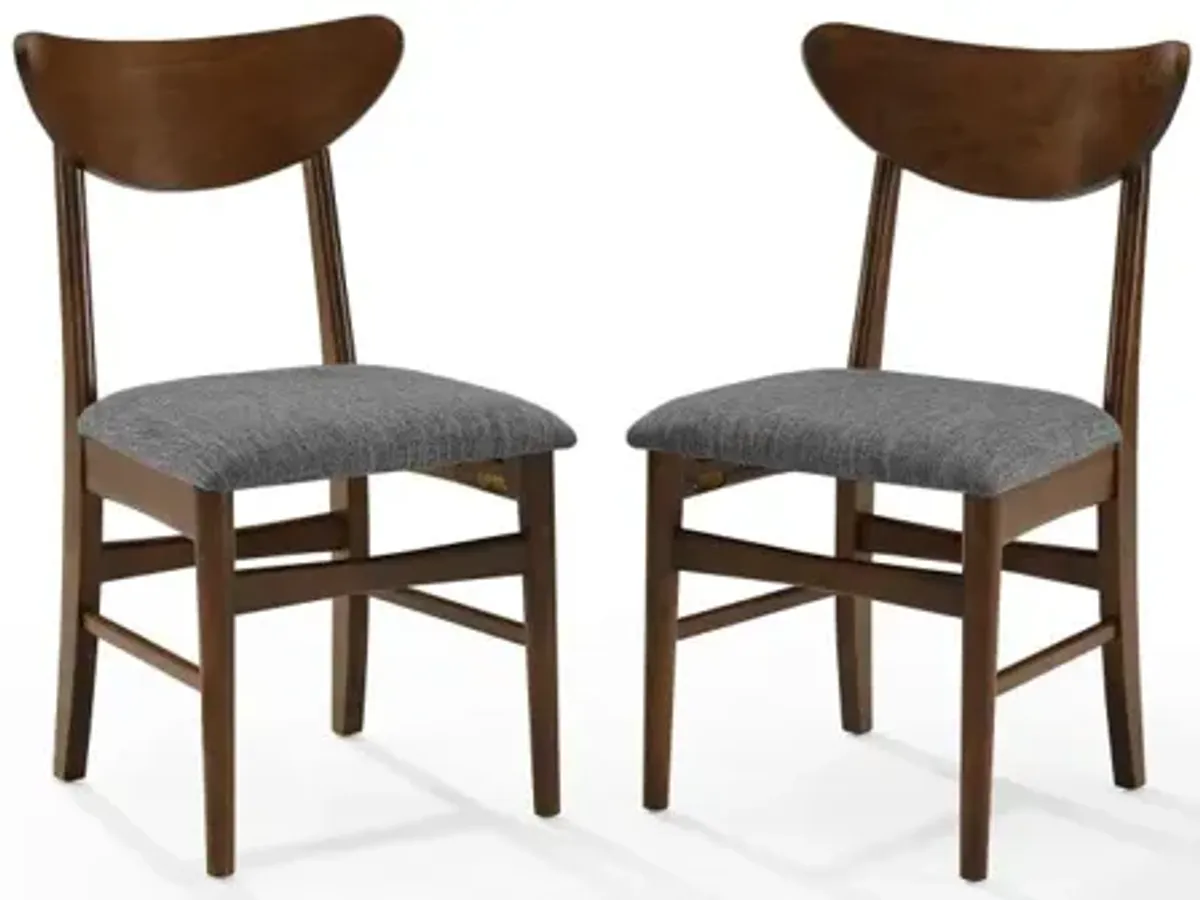 Landon Mahogany Dining Chair, Set of 2