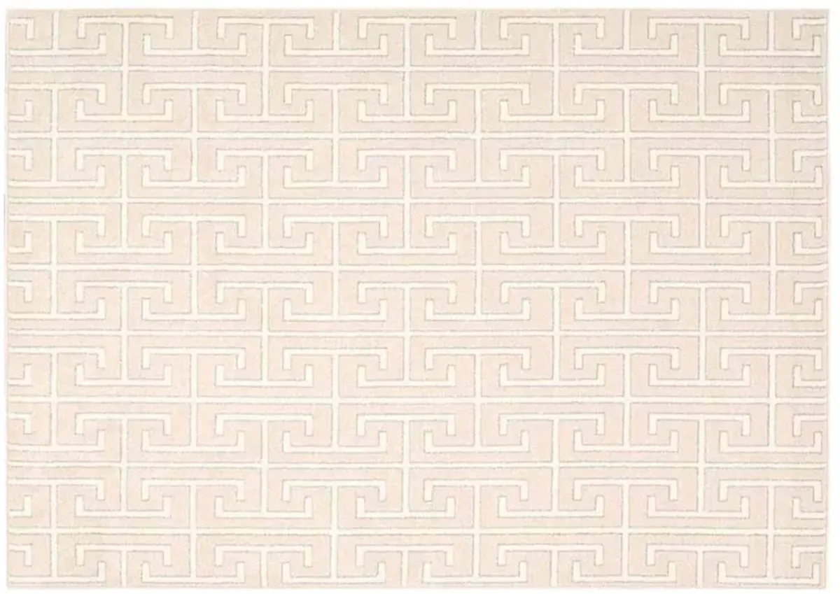 Glistening Beige 10x13 Area Rug