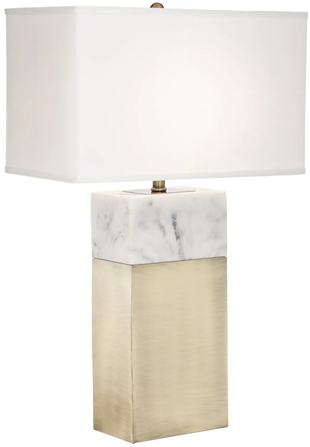 Imperial 30" Faux Marble Table Lamp