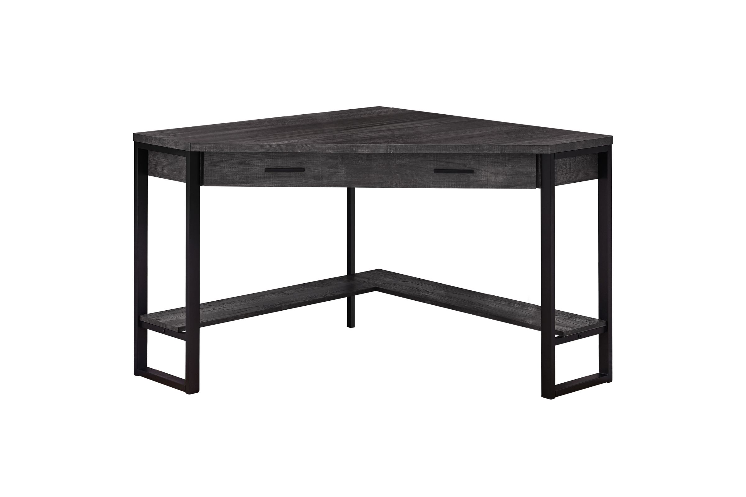 Easton 42" Reclaimed Wood Corner Computer Desk
